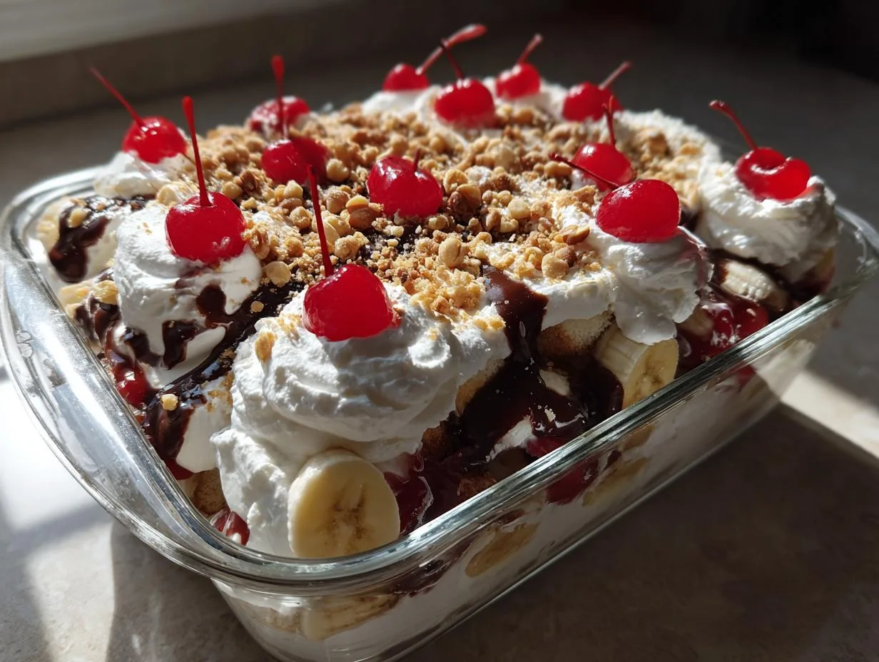Banana Split Dessert