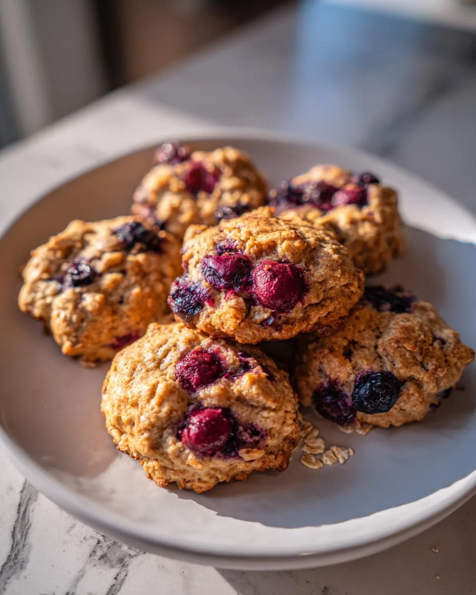 Blueberry Breakfast Cookies - detail 1