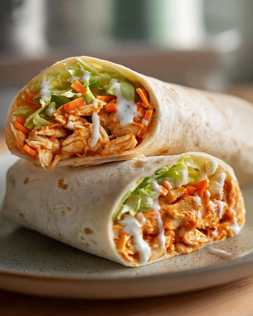 Buffalo Chicken Wraps - detail 1