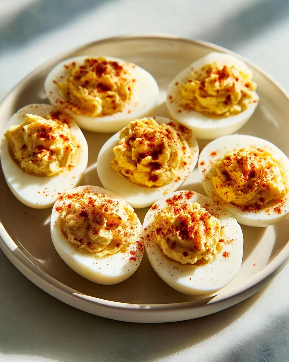 Classic Deviled Eggs - detail 1
