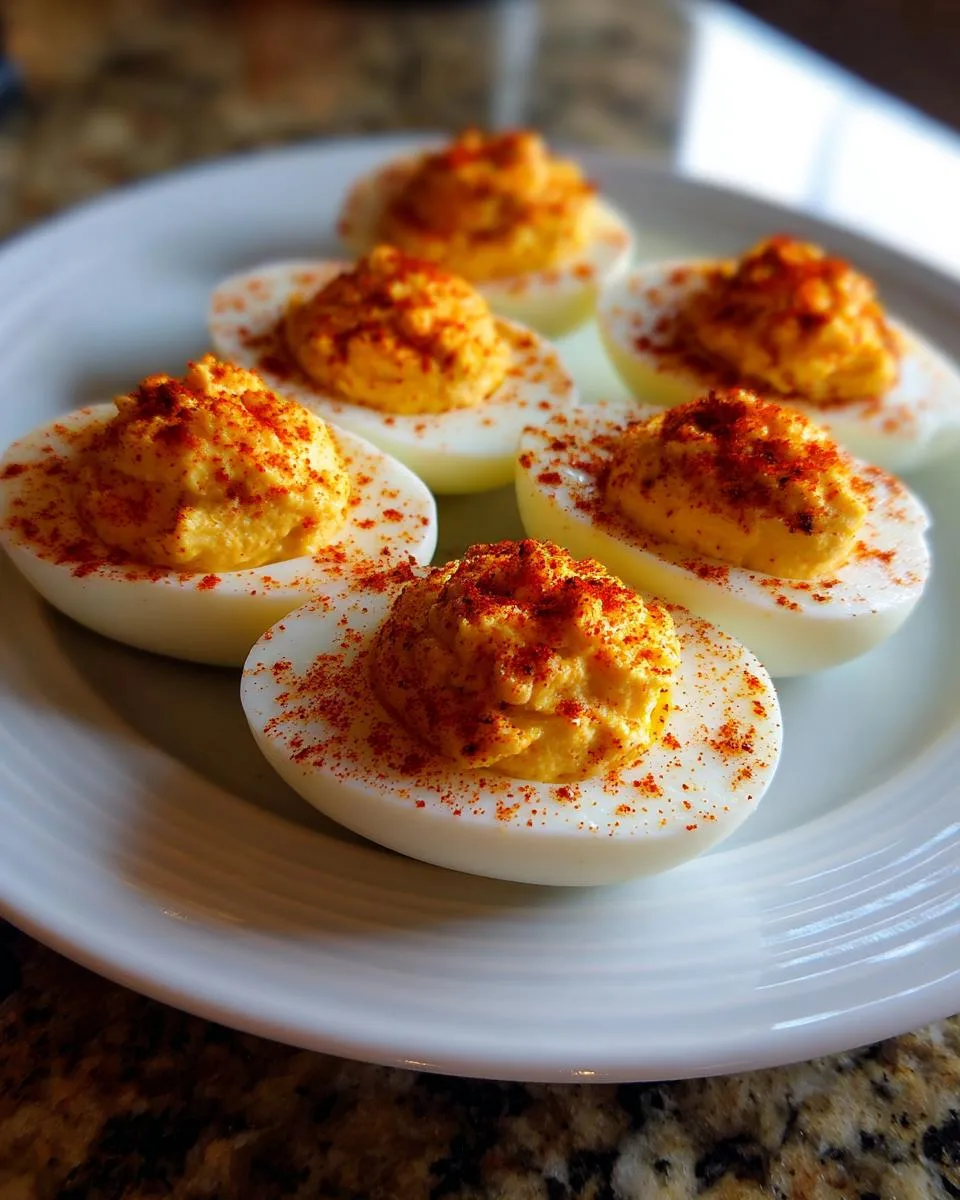 Classic Deviled Eggs - detail 2