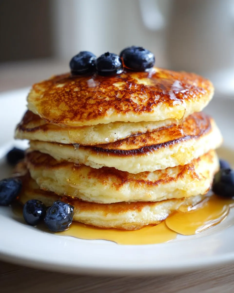 15-Minute Cottage Cheese Pancakes: Fluffy Protein Bliss 3 Cottage Cheese Pancakes - detail 1