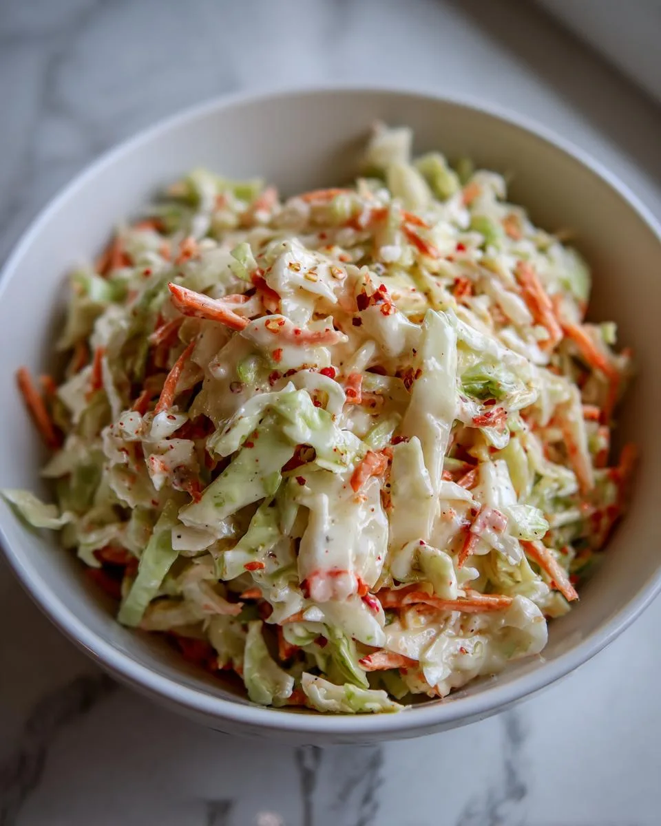 Creamy Coleslaw - detail 2