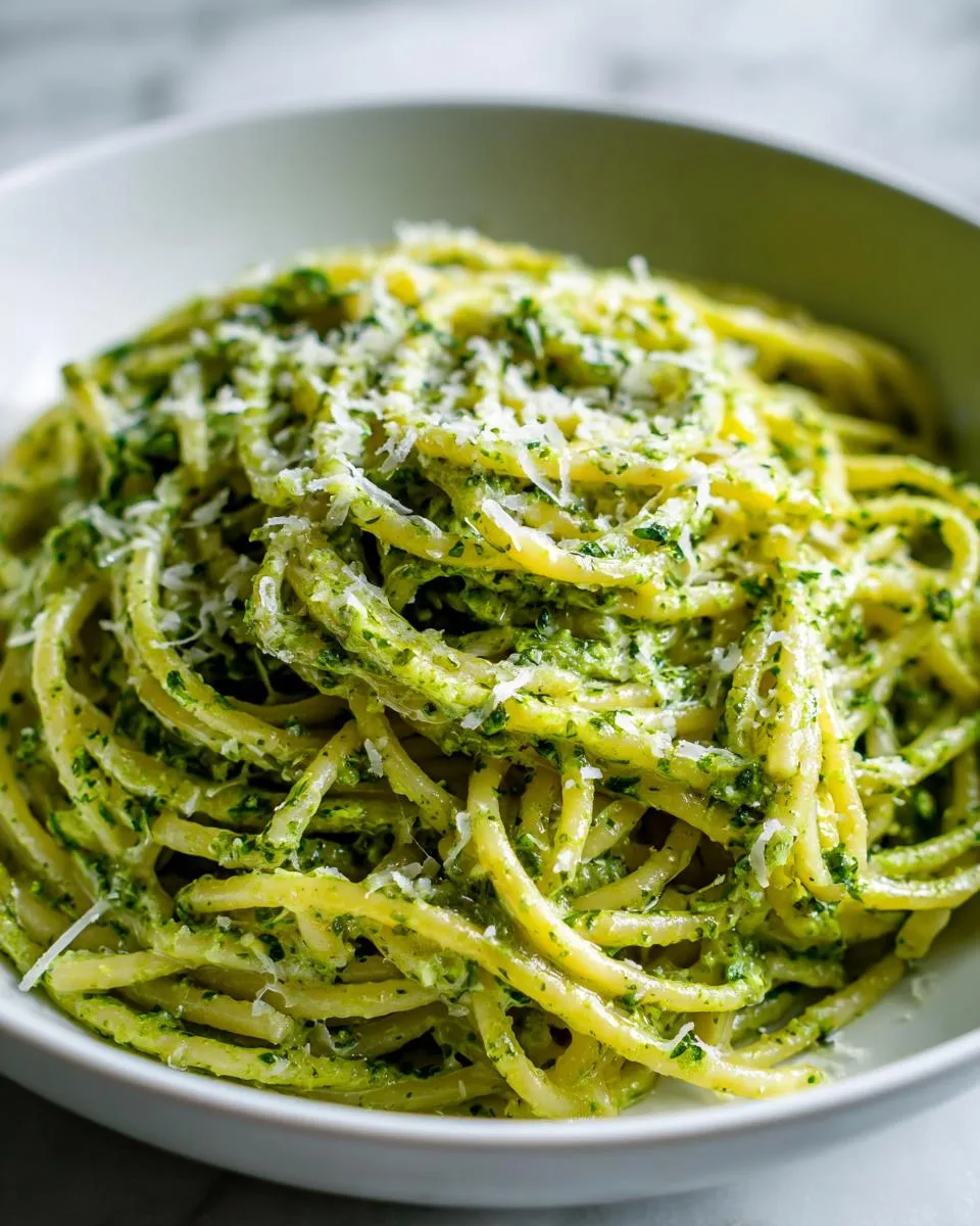 Creamy Pesto Pasta - detail 1