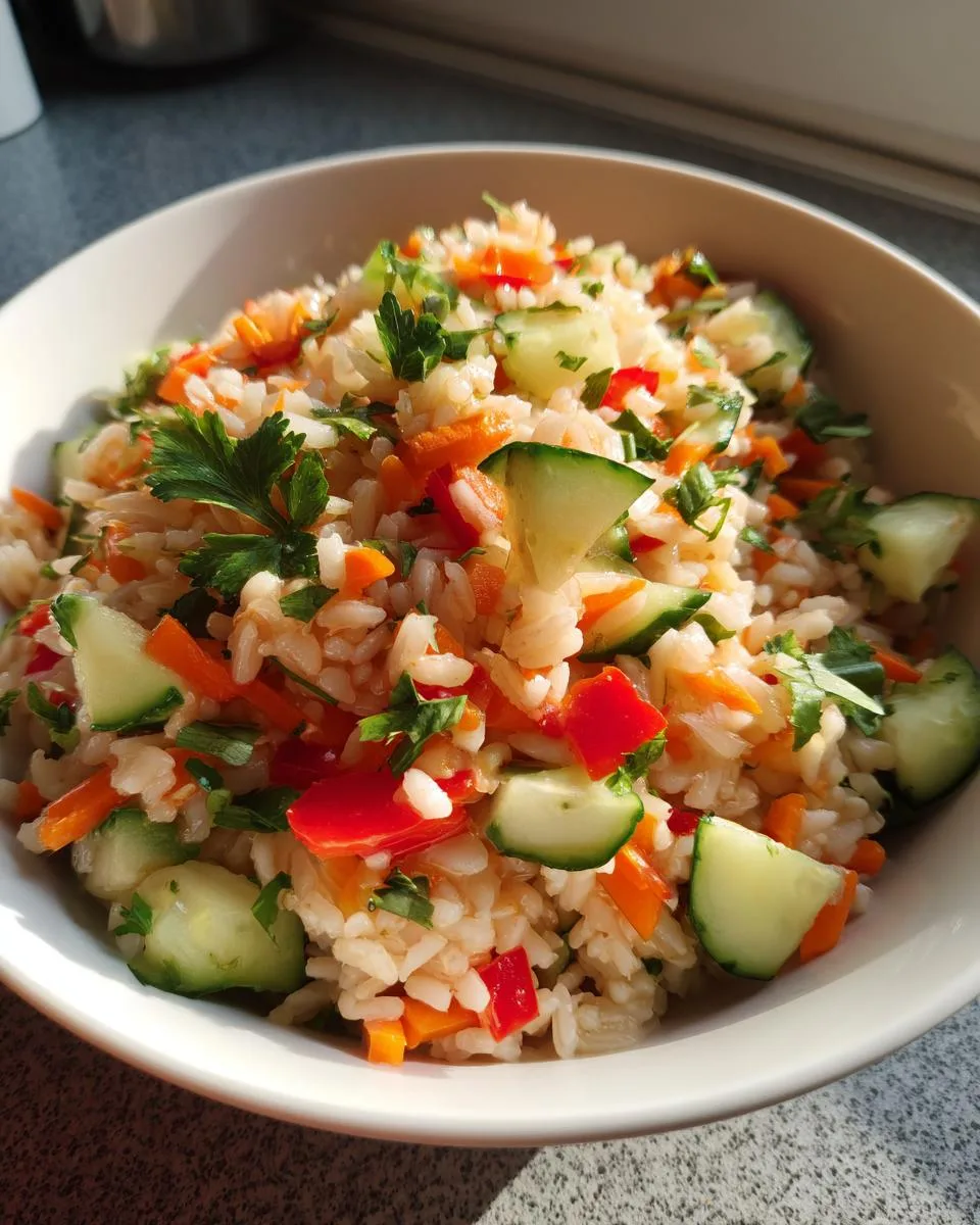 Crispy Rice Salad - detail 2