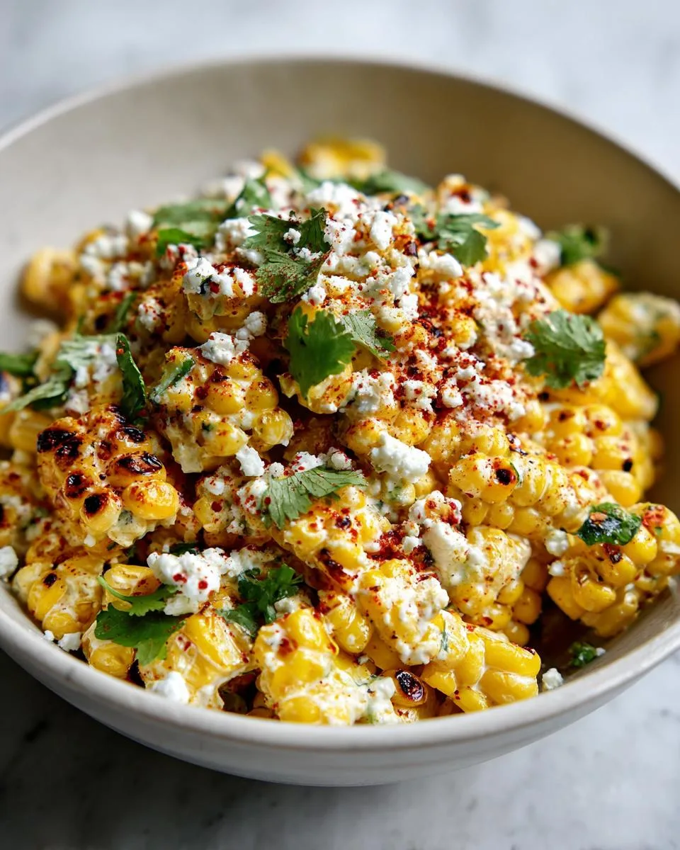Irresistible Elote Street Corn Salad Recipe in 20 Minutes 4 Elote Street Corn Salad - detail 1