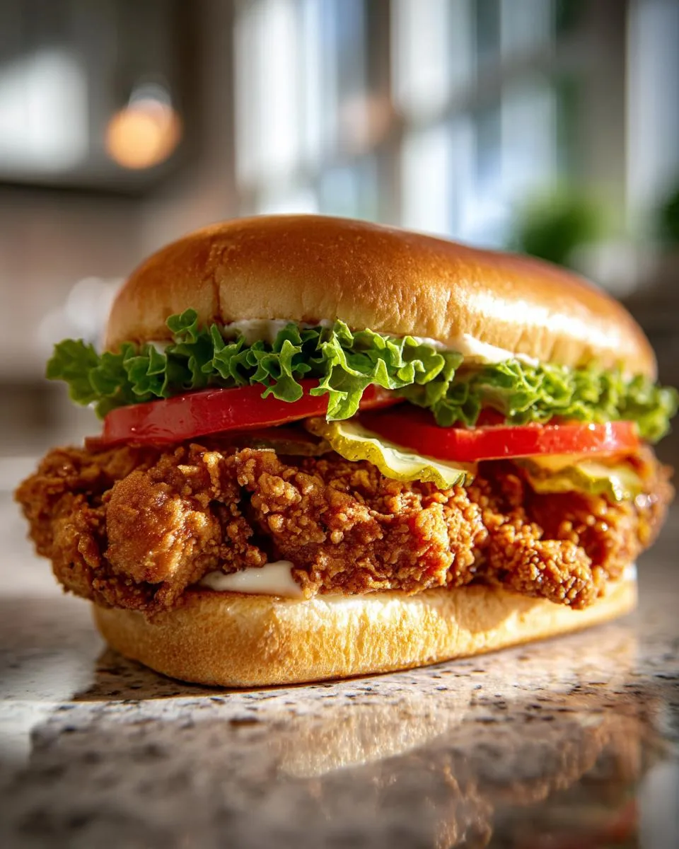 Fried Chicken Sandwich - detail 1