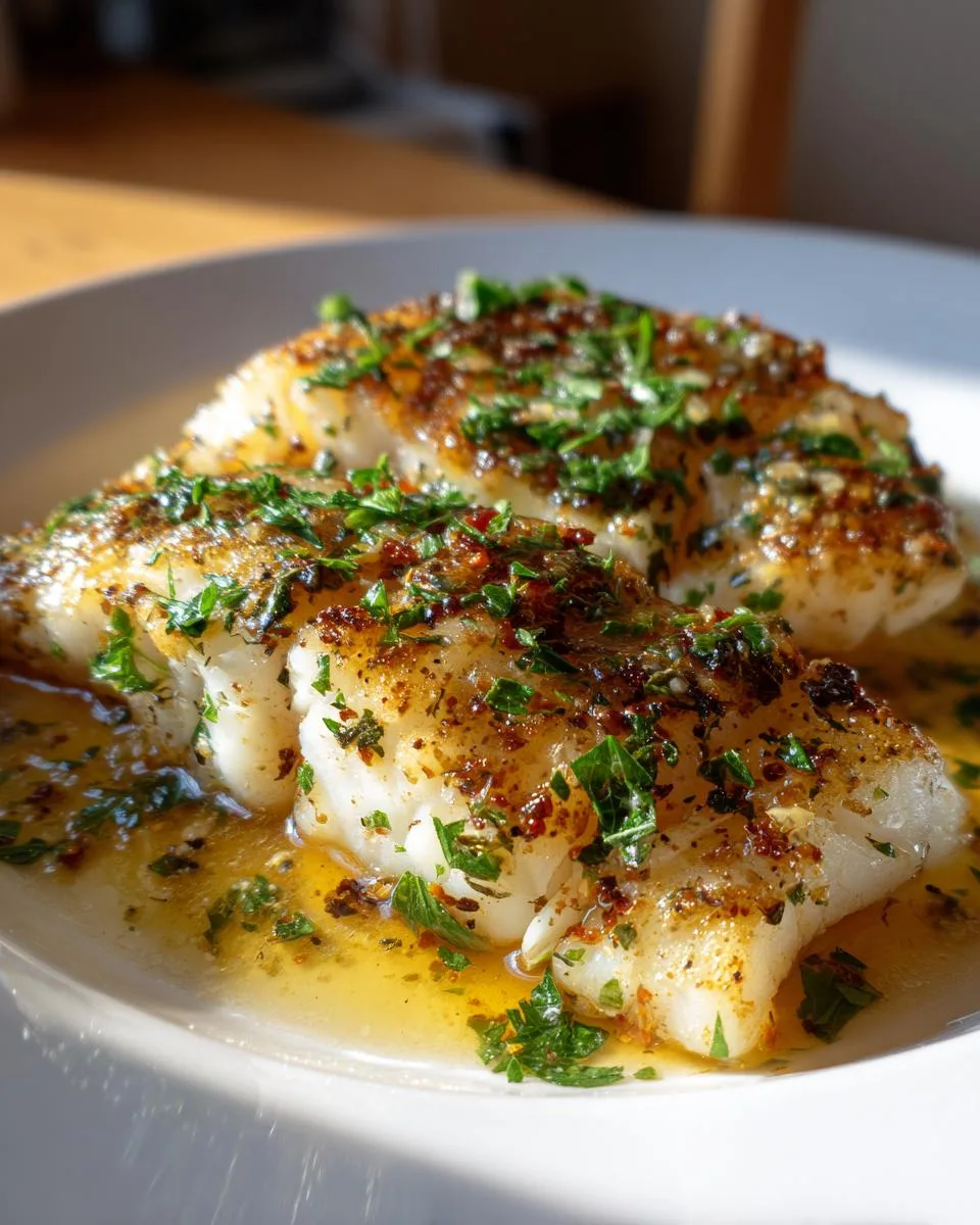 Garlic Butter Cod - detail 1