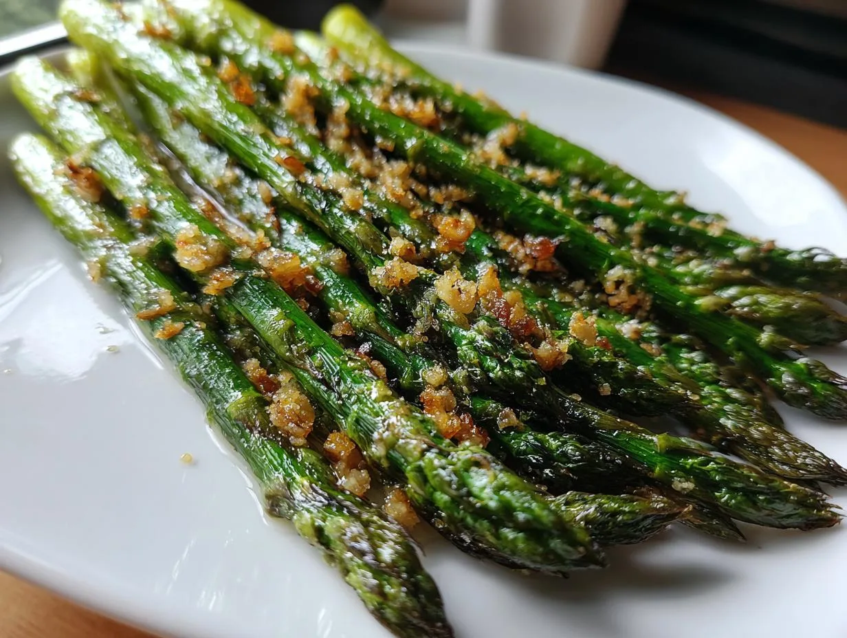 Garlic Parmesan Asparagus