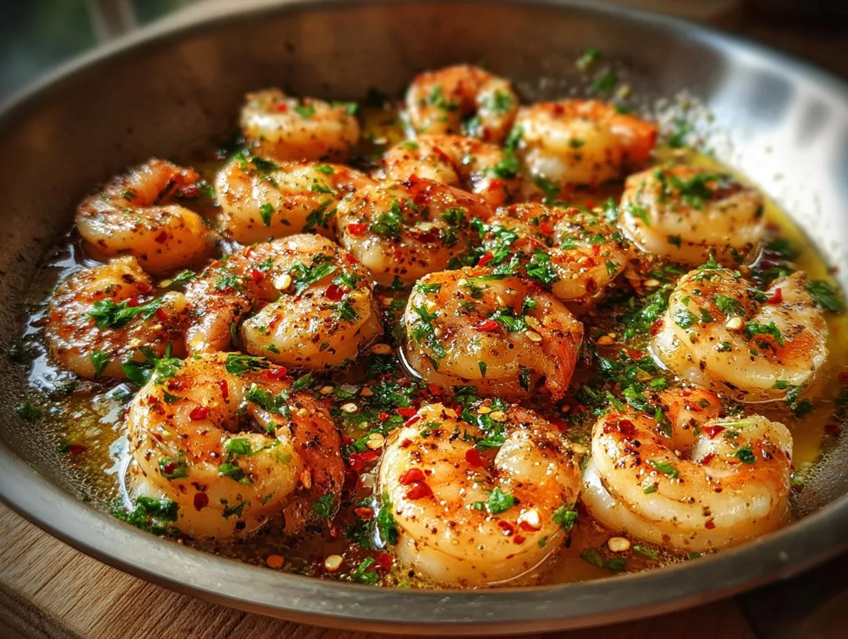 Garlic Shrimp Skillet