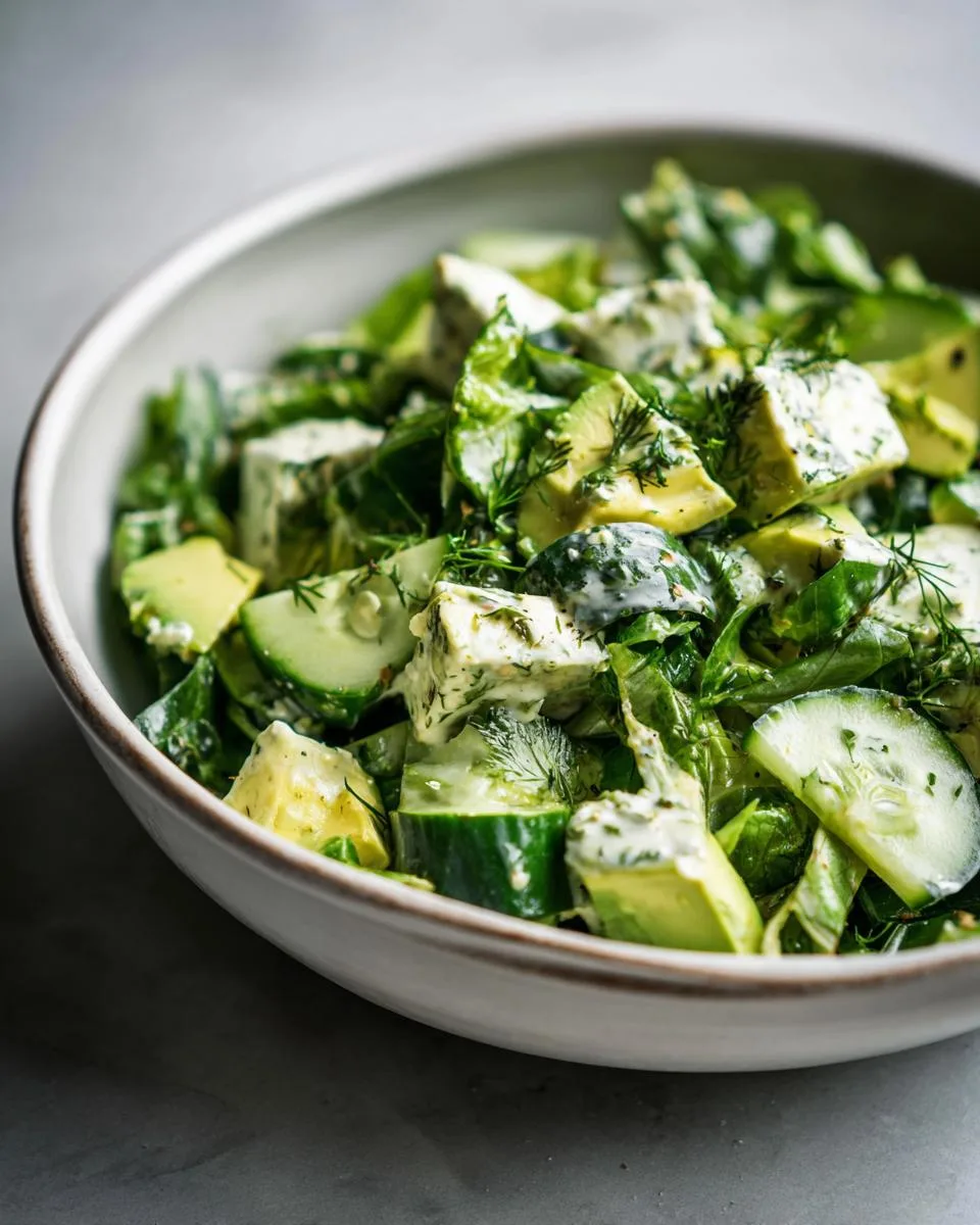 15-Minute Green Goddess Salad That Will Blow Your Mind 4 Green Goddess Salad - detail 1