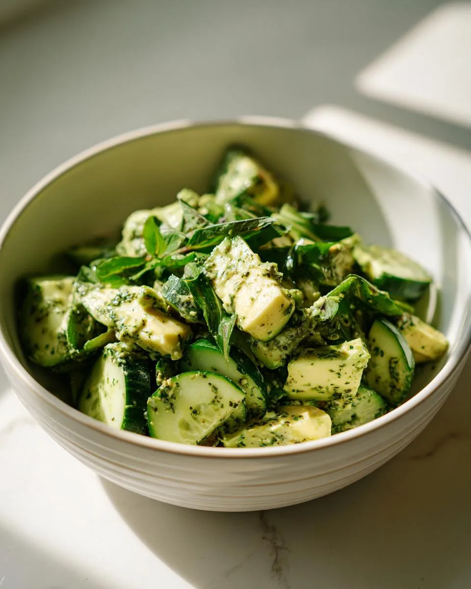 15-Minute Green Goddess Salad That Will Blow Your Mind 5 Green Goddess Salad - detail 2