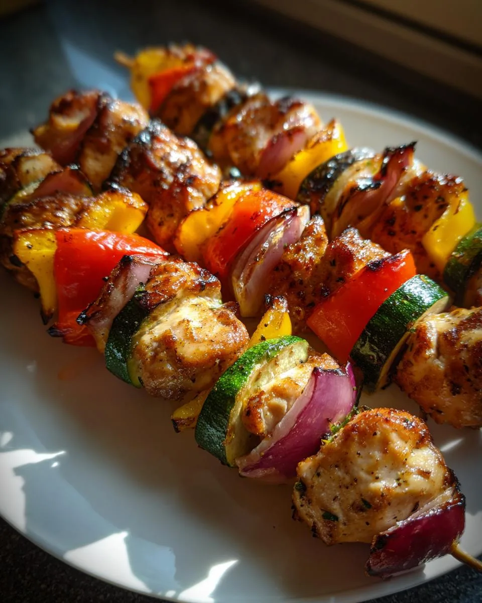 Grilled Chicken Kabobs - detail 1