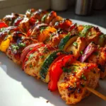Grilled Chicken Kabobs