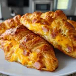 Irresistible Ham and Cheese Croissant Bake in 25 Minutes 2 Ham and Cheese Croissant Bake