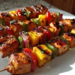 Hawaiian Chicken Skewers