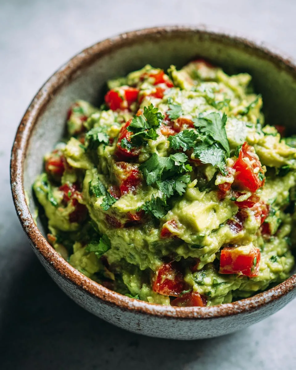 Homemade Guacamole - detail 1