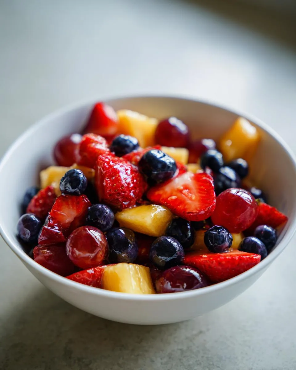 Honey Lime Fruit Salad - detail 1
