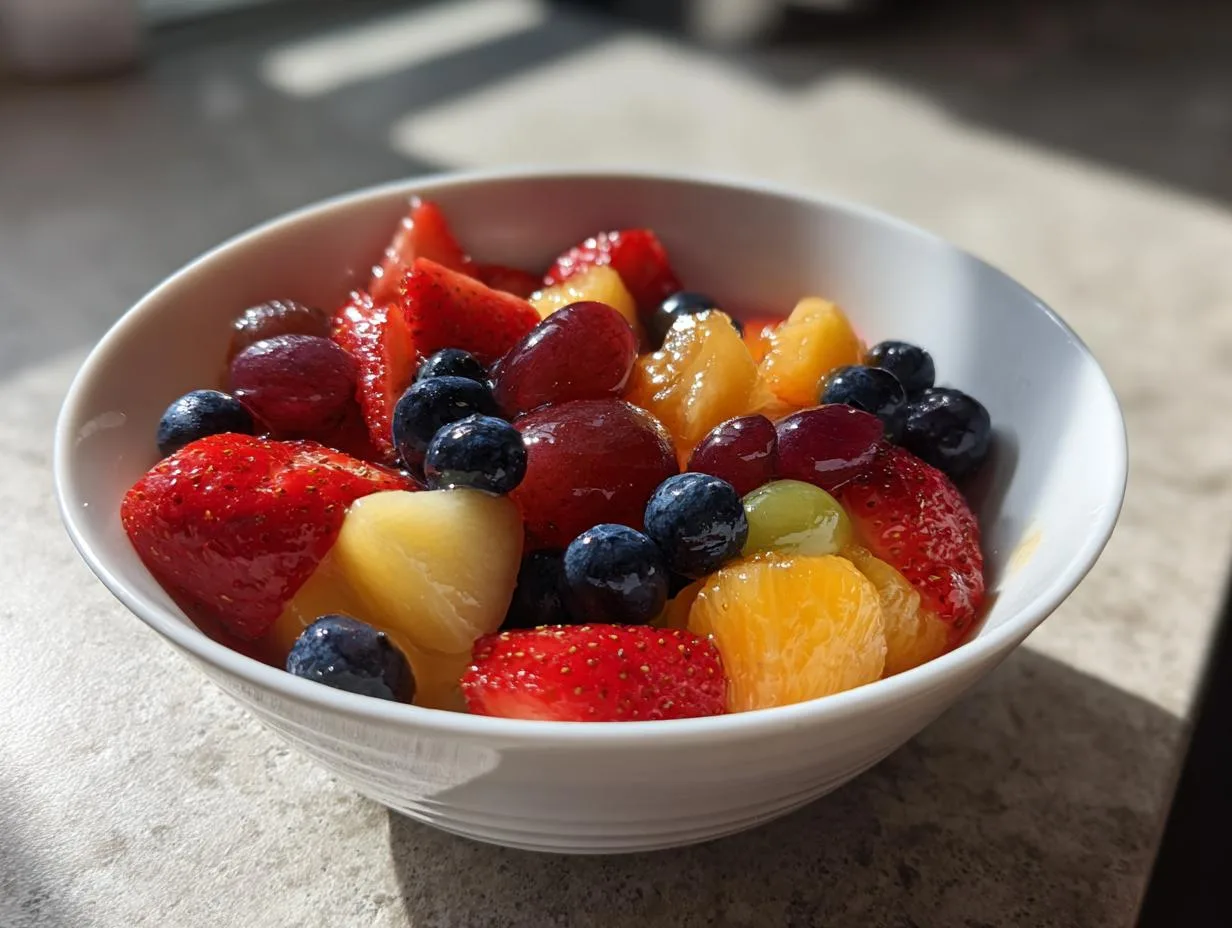 Honey Lime Fruit Salad