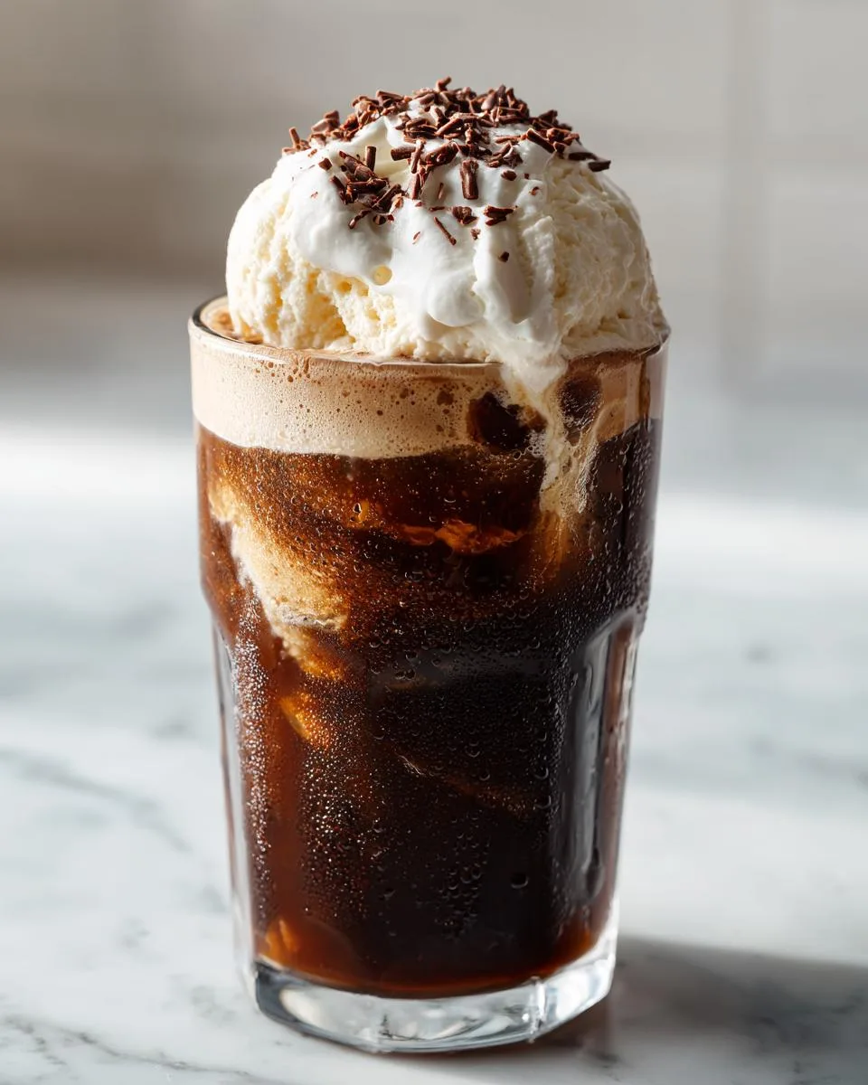 Iced Coffee Float - detail 2