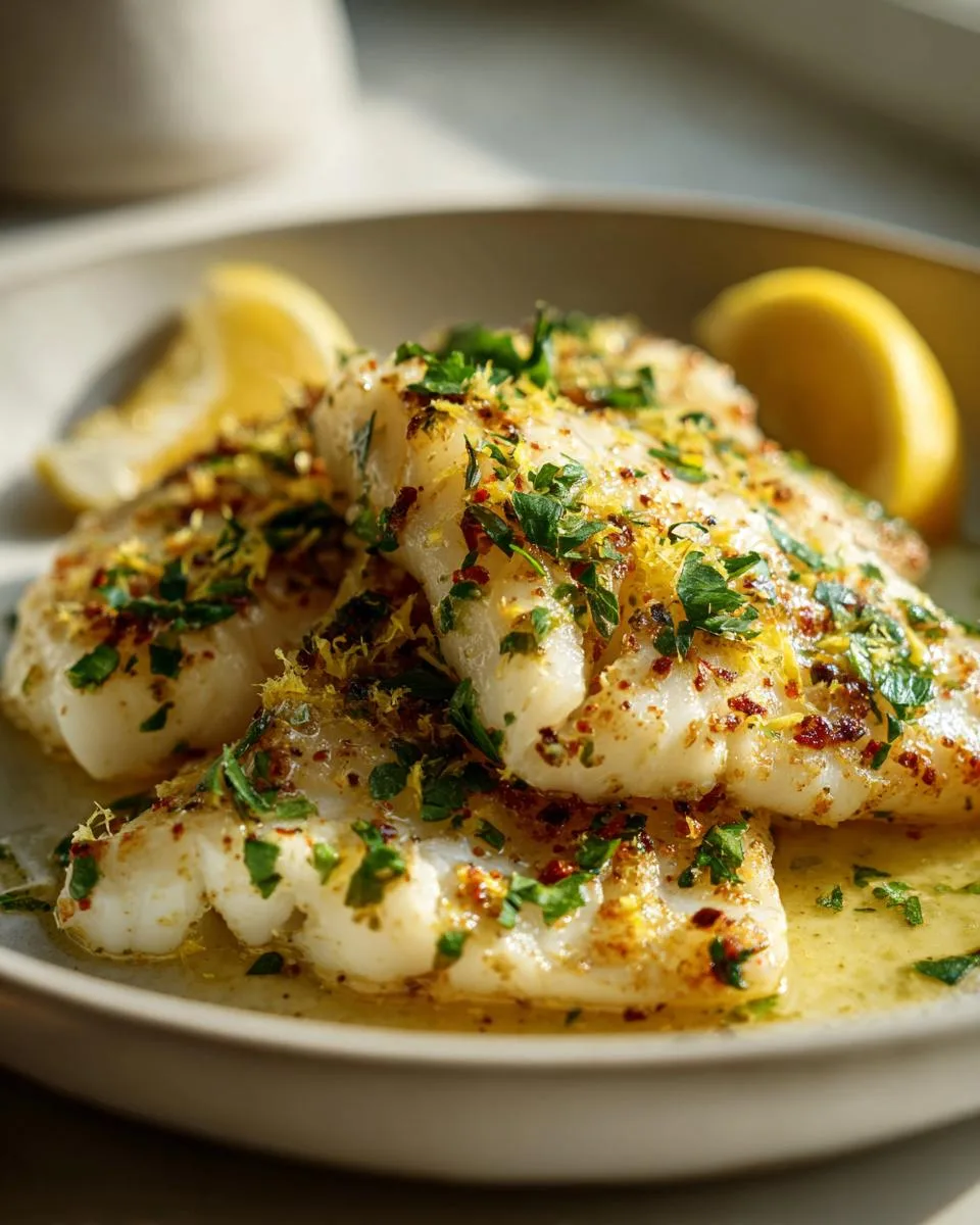 Lemon Butter Cod - detail 1