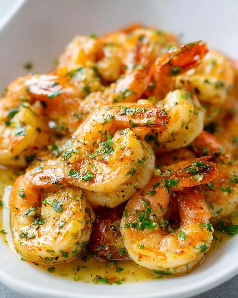 Lemon Garlic Butter Shrimp - detail 1