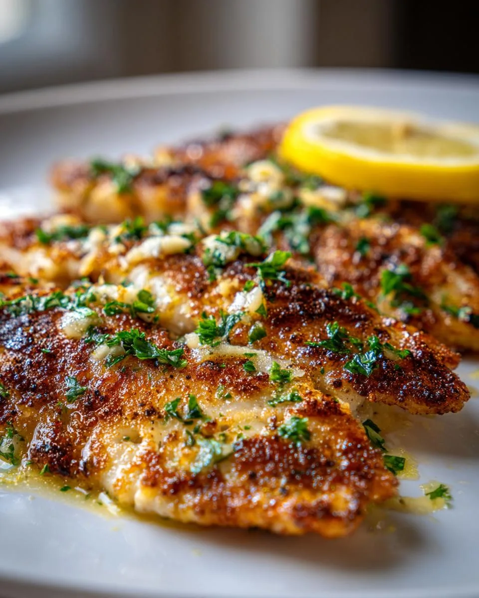 Lemon Garlic Tilapia - detail 2