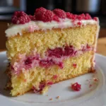 Lemon Raspberry Layer Cake