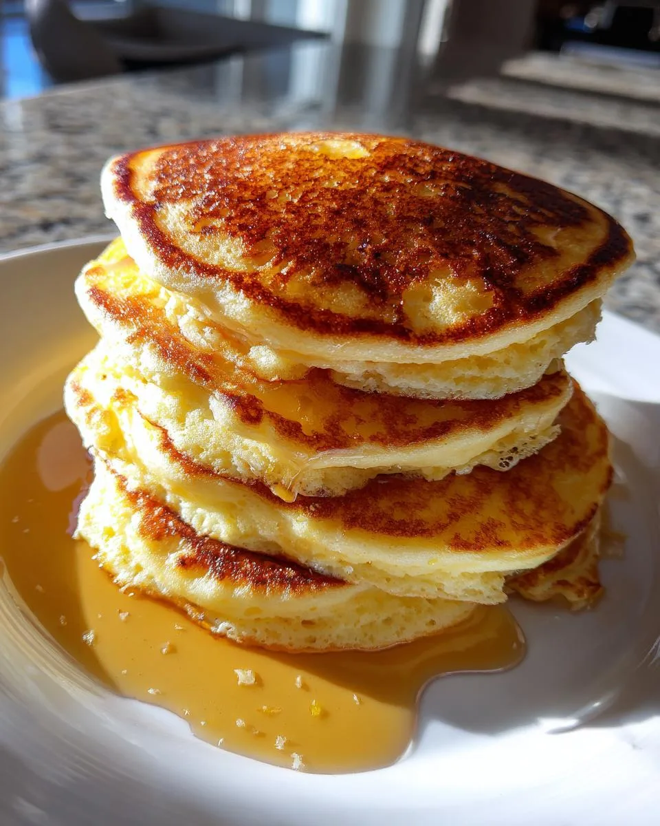 Lemon Ricotta Pancakes - detail 1