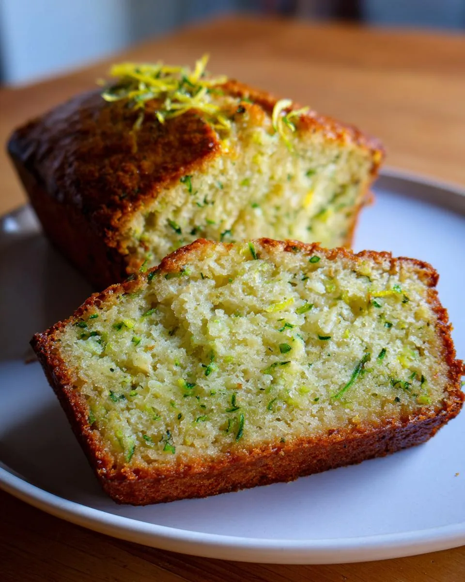 Lemon Zucchini Bread - detail 1