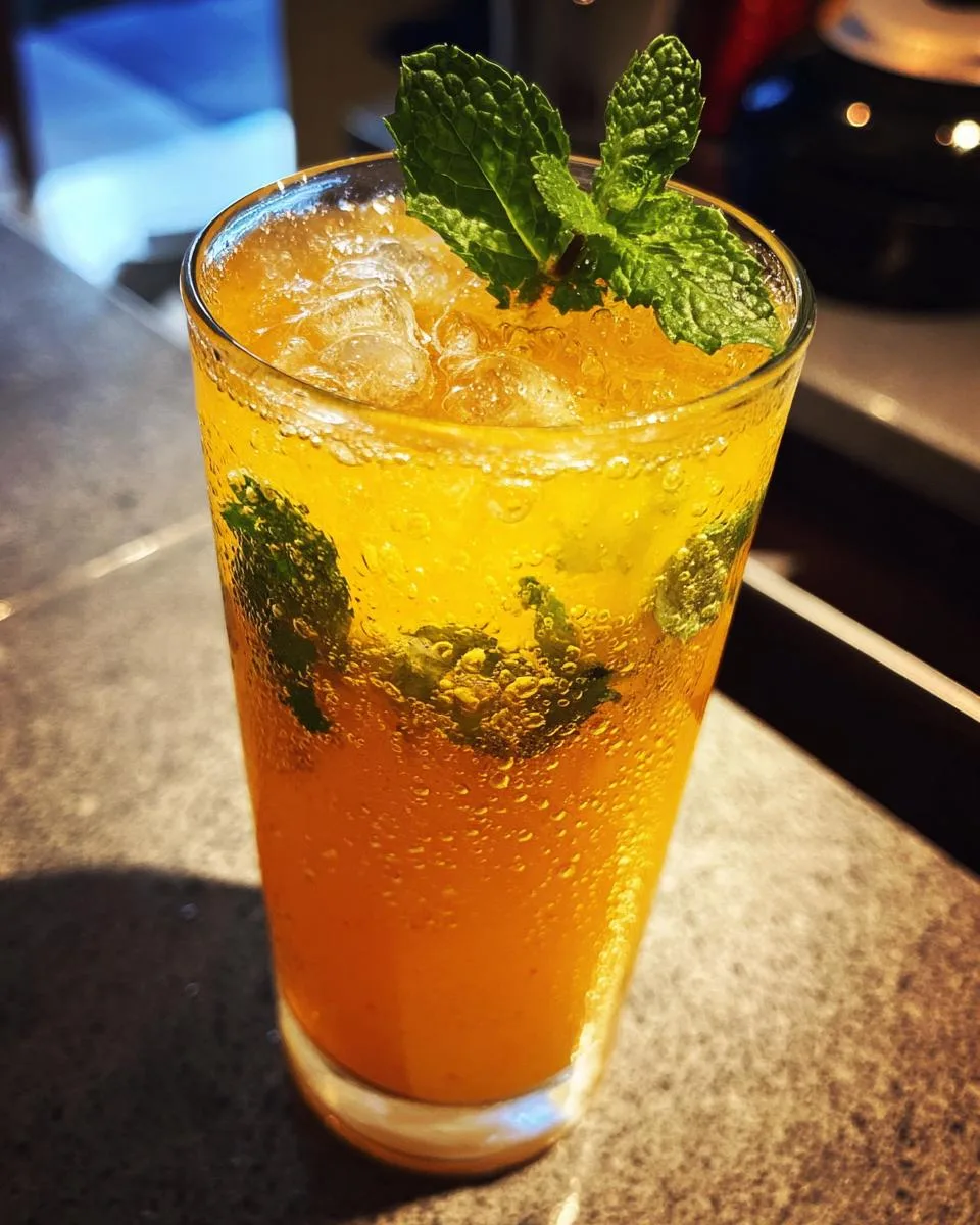 Mango Mocktail Spritzer - detail 1