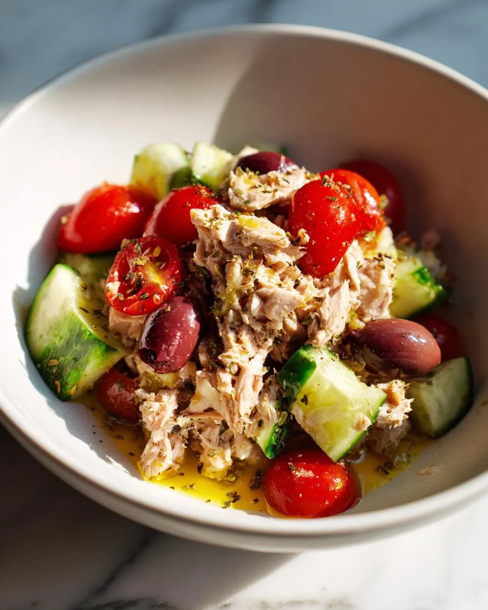 Mediterranean Tuna Salad - detail 1