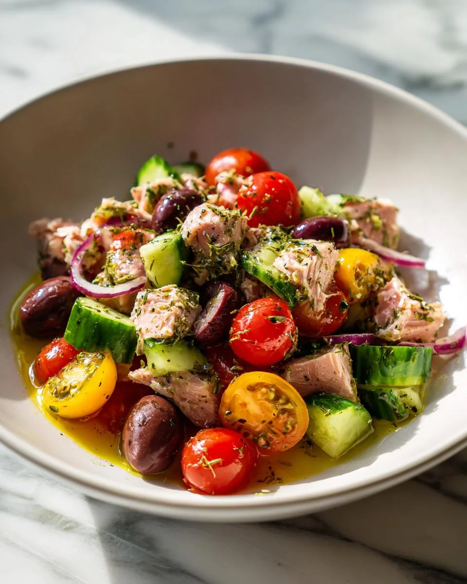 Mediterranean Tuna Salad - detail 2