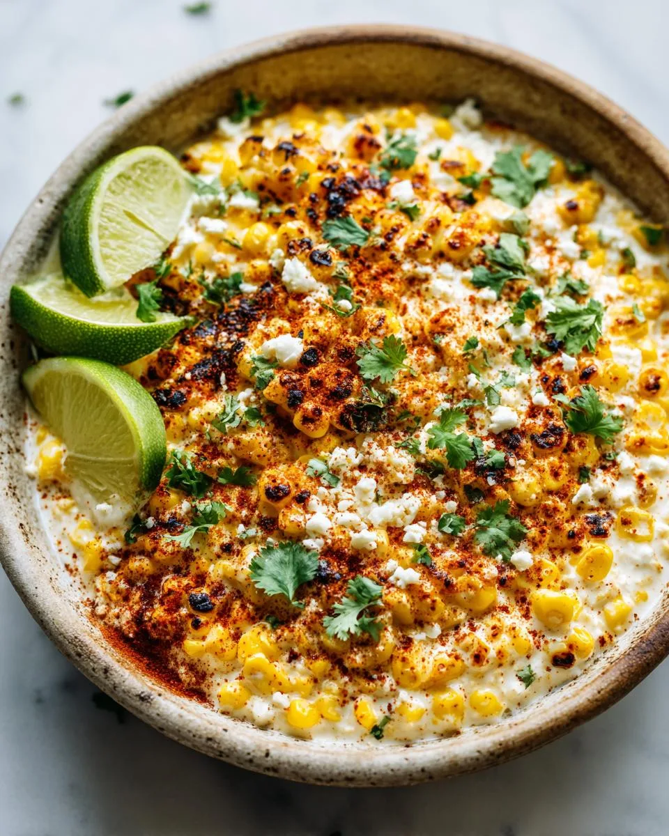Mexican Street Corn Dip - detail 1