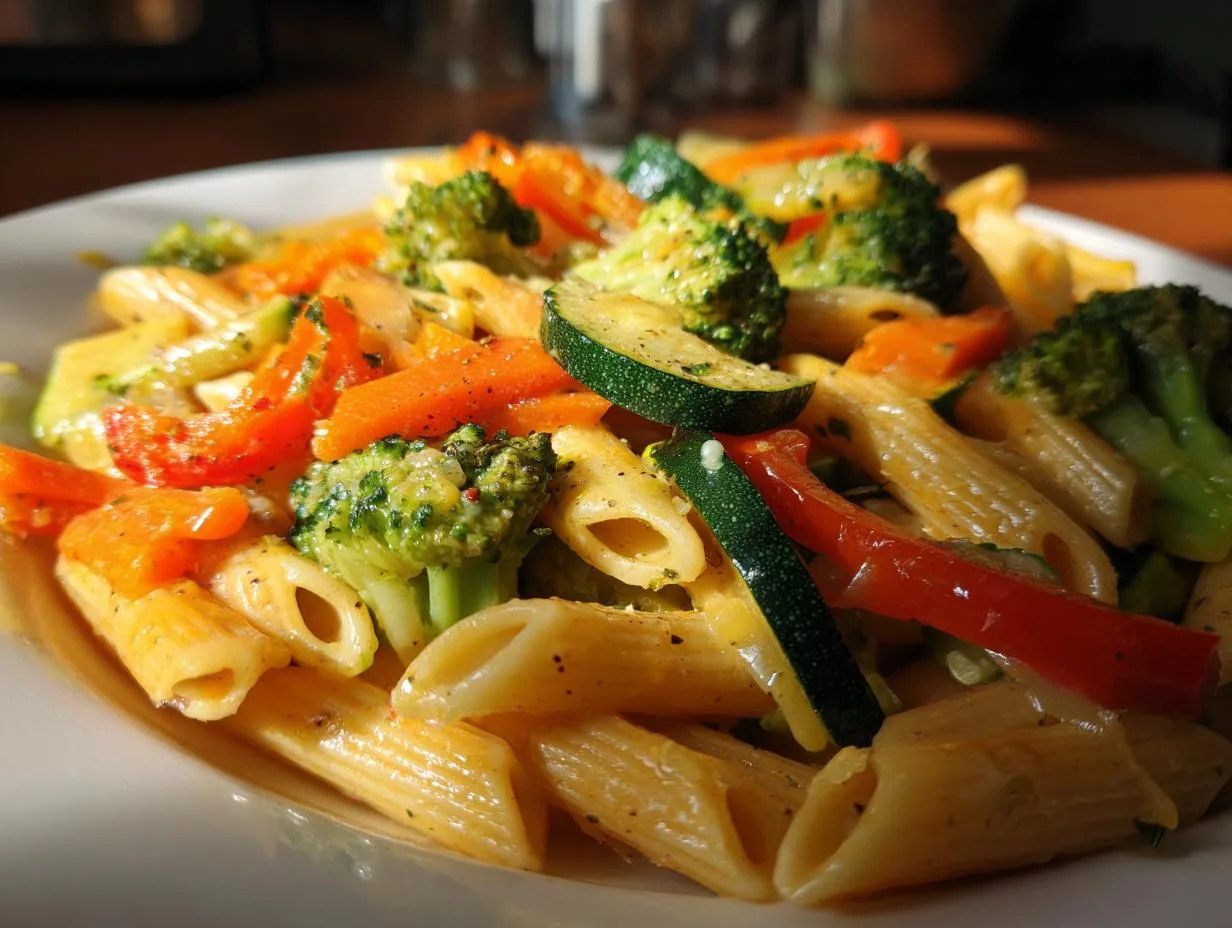 Recipe Kitchen Hub - Easy Slow Cooker Recipes 23 Pasta Primavera