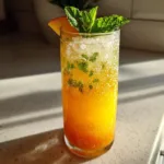 Peach Bellini Mocktail