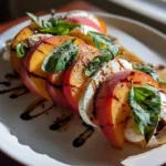 Peach Caprese Salad