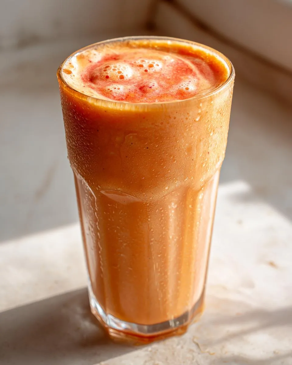 Peach Smoothie - detail 1