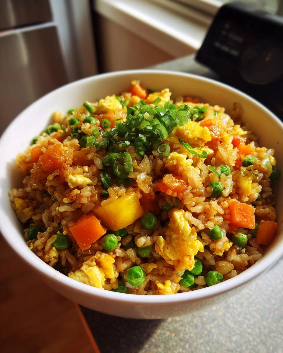 25-Minute Pineapple Fried Rice - Irresistible Tropical Magic 3 Pineapple Fried Rice - detail 1