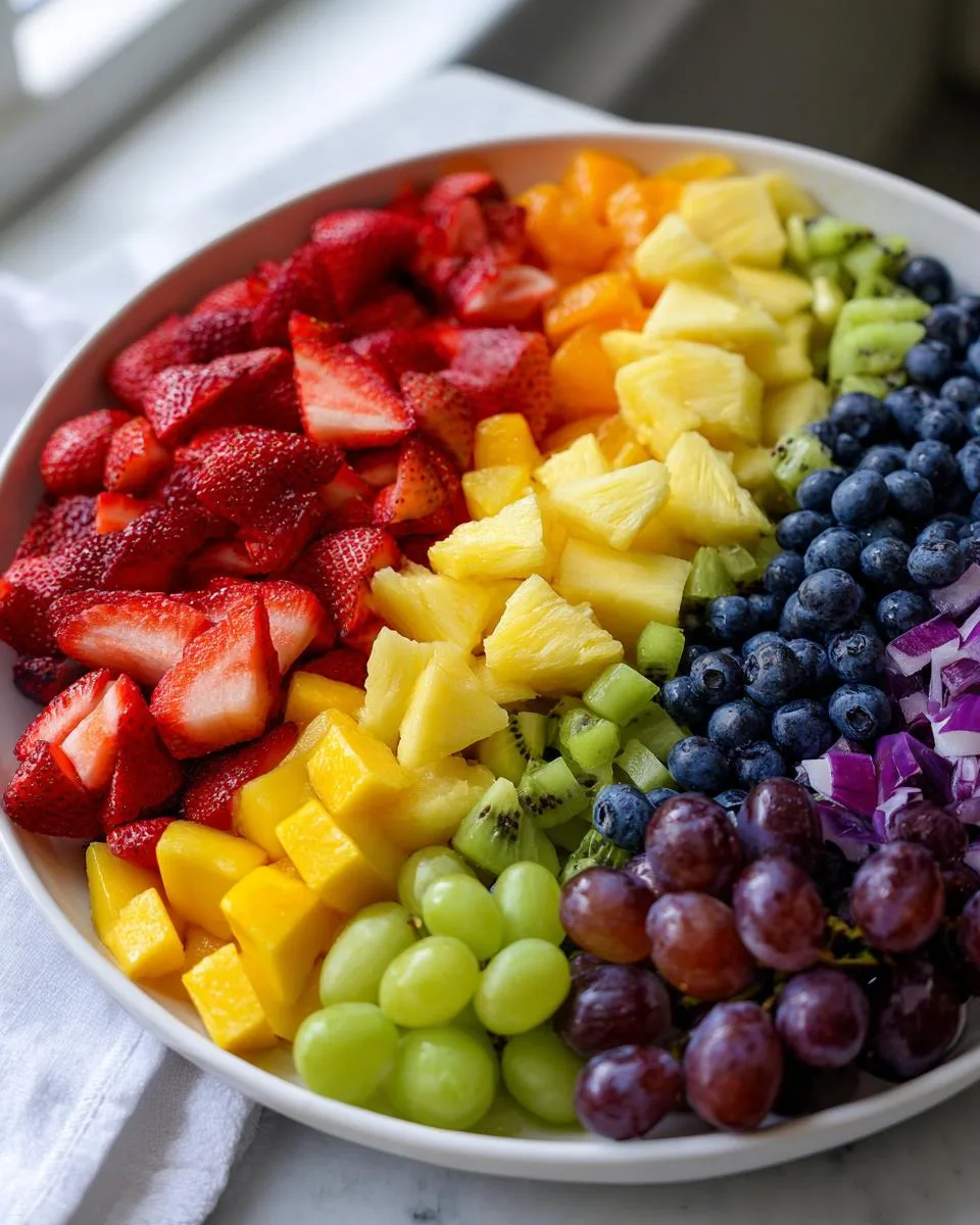 15-Minute Rainbow Fruit Platter That Stuns Every Time 4 Rainbow Fruit Platter - detail 1