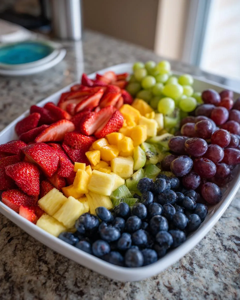 15-Minute Rainbow Fruit Platter That Stuns Every Time 5 Rainbow Fruit Platter - detail 2