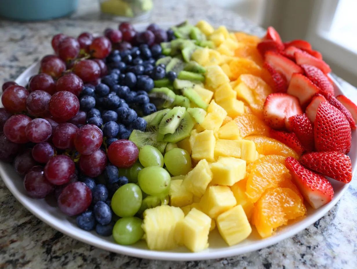 Rainbow Fruit Platter