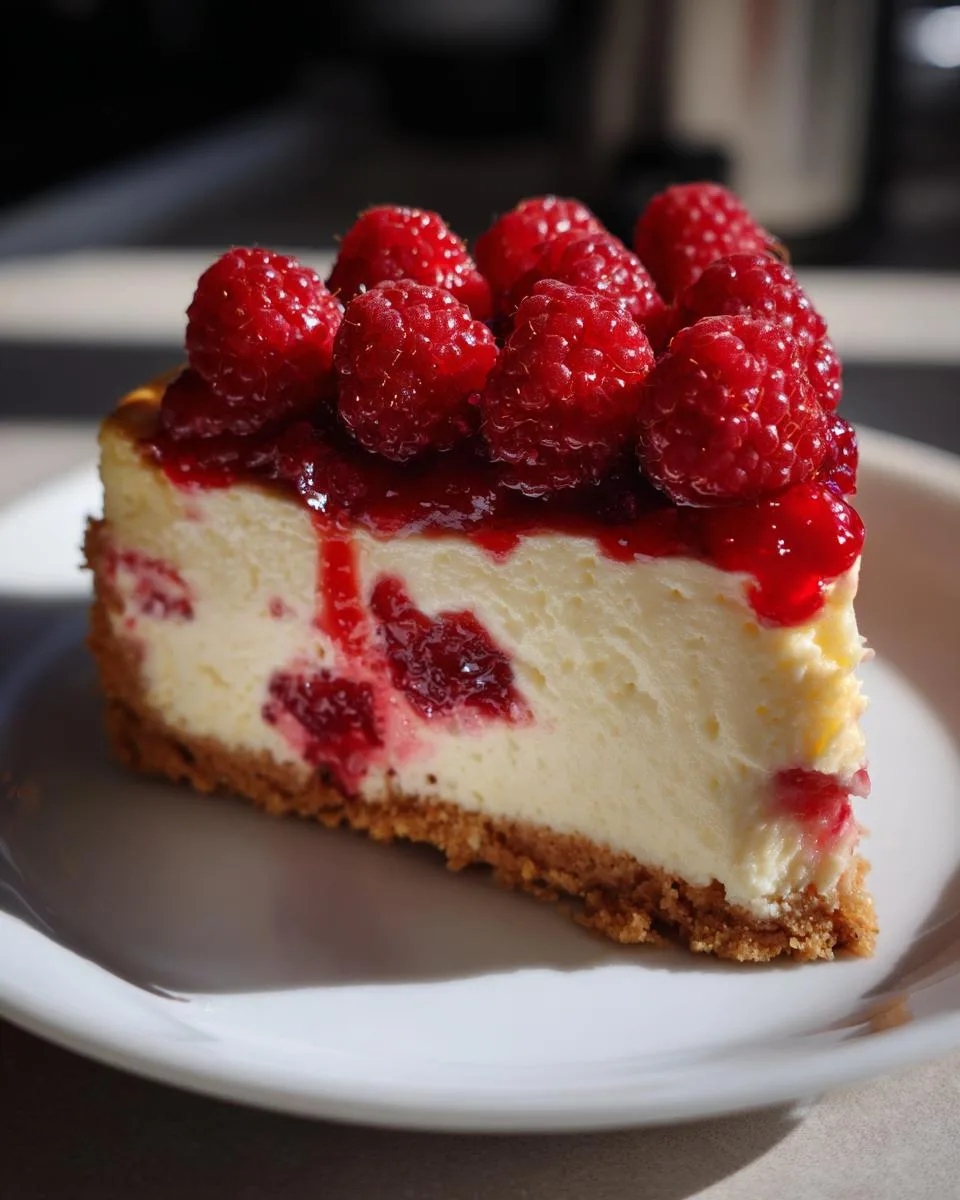 Raspberry Cheesecake - detail 2