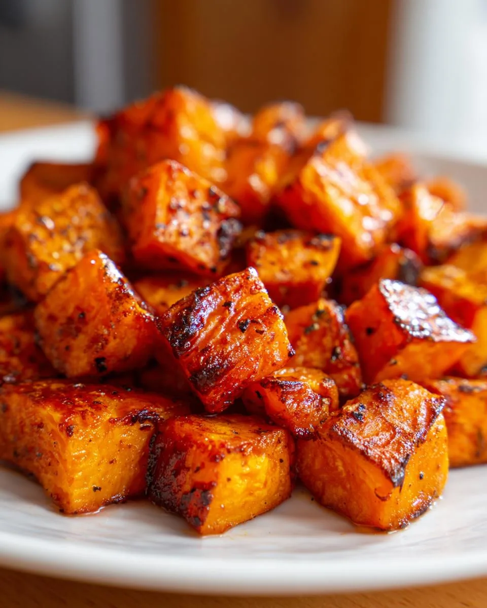 Roasted Sweet Potatoes - detail 1