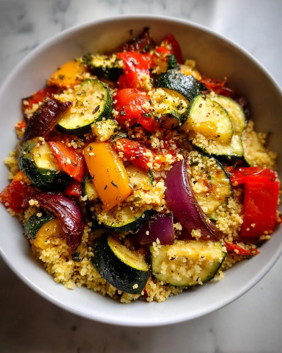 Roasted Veggie Couscous - detail 1
