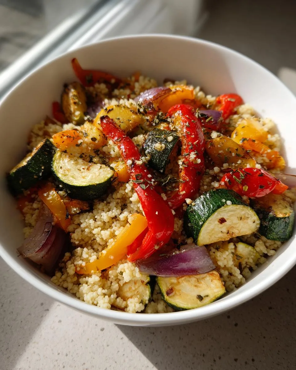 Roasted Veggie Couscous - detail 2