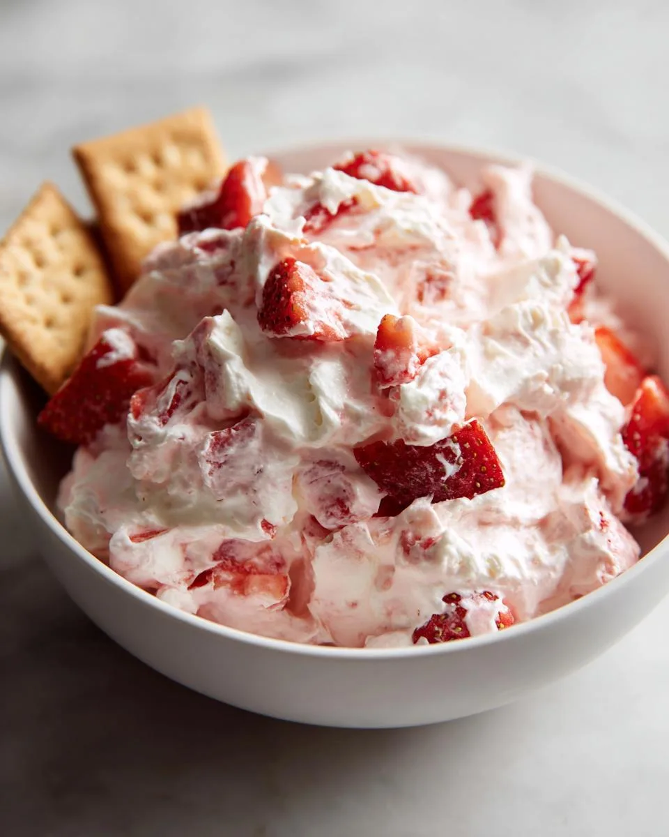 Creamy 10-Minute Strawberry Cheesecake Dip Recipe 3 Strawberry Cheesecake Dip - detail 1