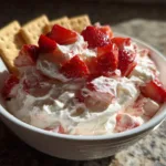 Creamy 10-Minute Strawberry Cheesecake Dip Recipe 4 Strawberry Cheesecake Dip
