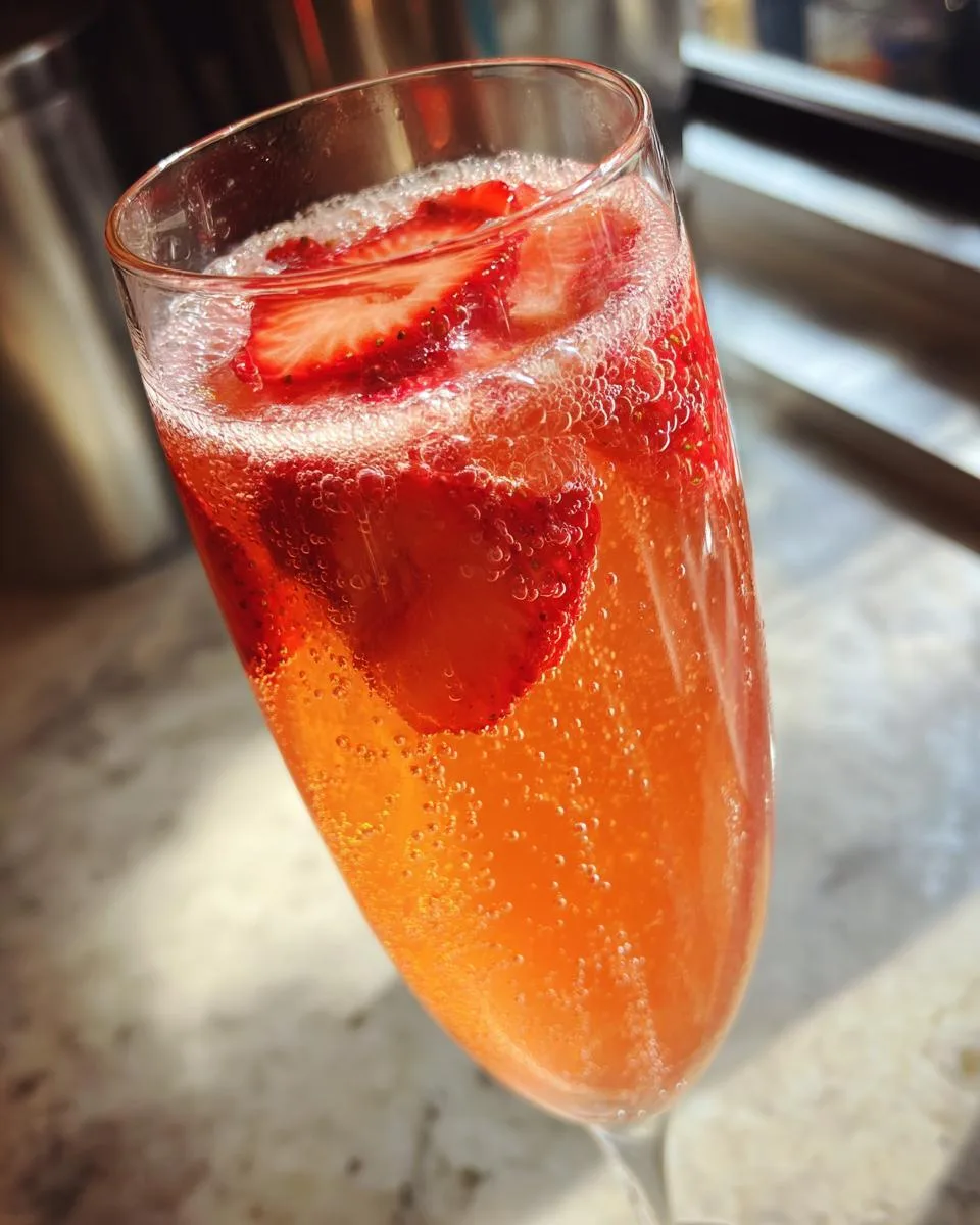 5-Minute Strawberry Mimosas That Wow Every Brunch 4 Strawberry Mimosas - detail 1