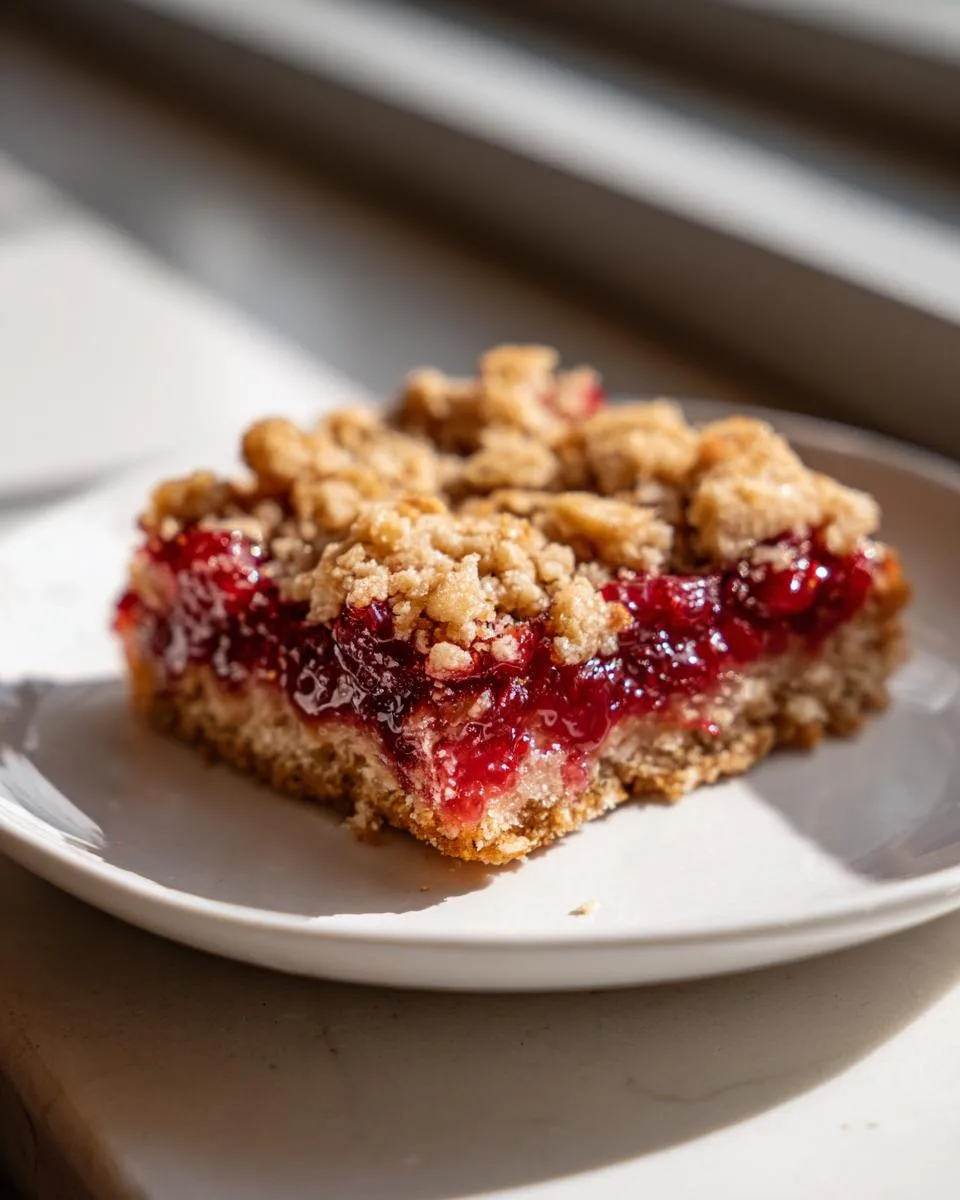 Irresistible Strawberry Oat Crumble Bars Recipe in 35 Minutes 3 Strawberry Oat Crumble Bars - detail 1